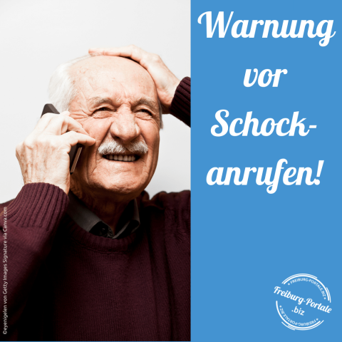 Warnung vor Schockanrufen