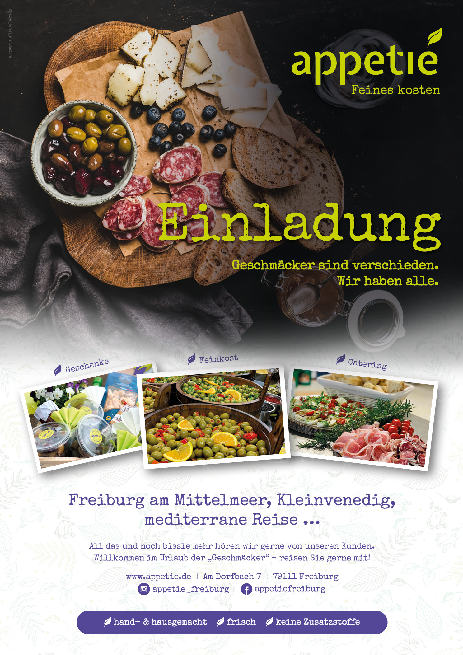 Anzeige Appetie Magazin FRSUEDWEST Jung bleiben KUCK UCK72
