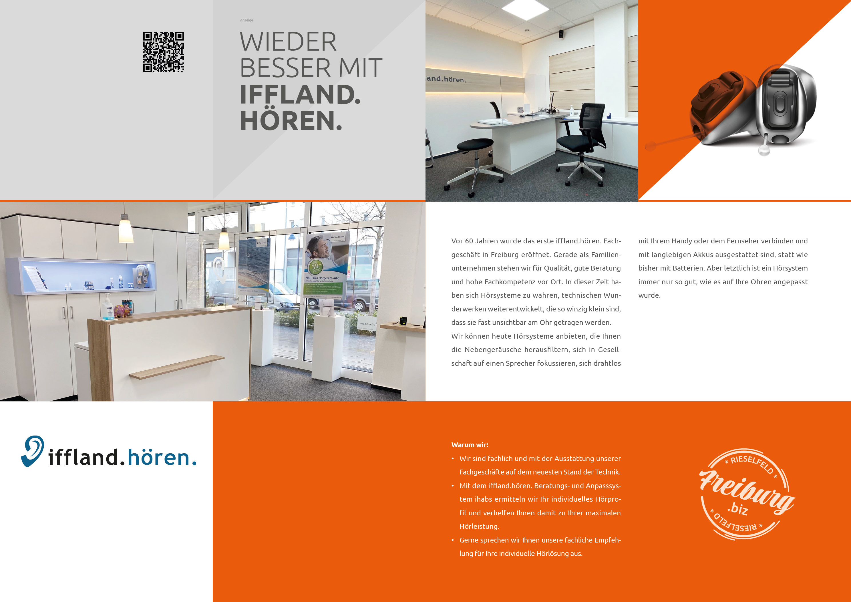 Anzeige Iffland Hoeren Magazin FRSUEDWEST Jung bleiben KUCK UCK